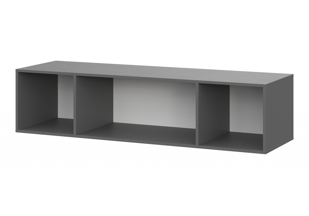 Шкаф навесной Даиго 160 графит серый