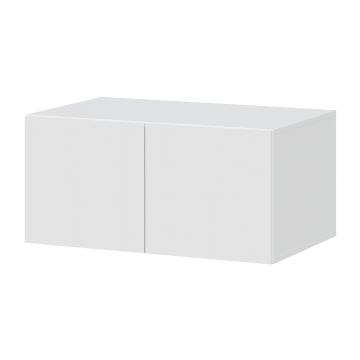 Шкаф навесной Даиго 80 белый текстурный