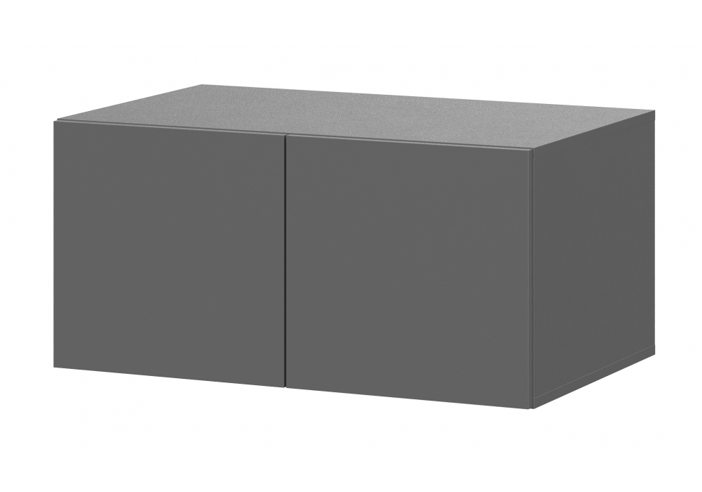 Шкаф навесной Даиго 80 графит серый