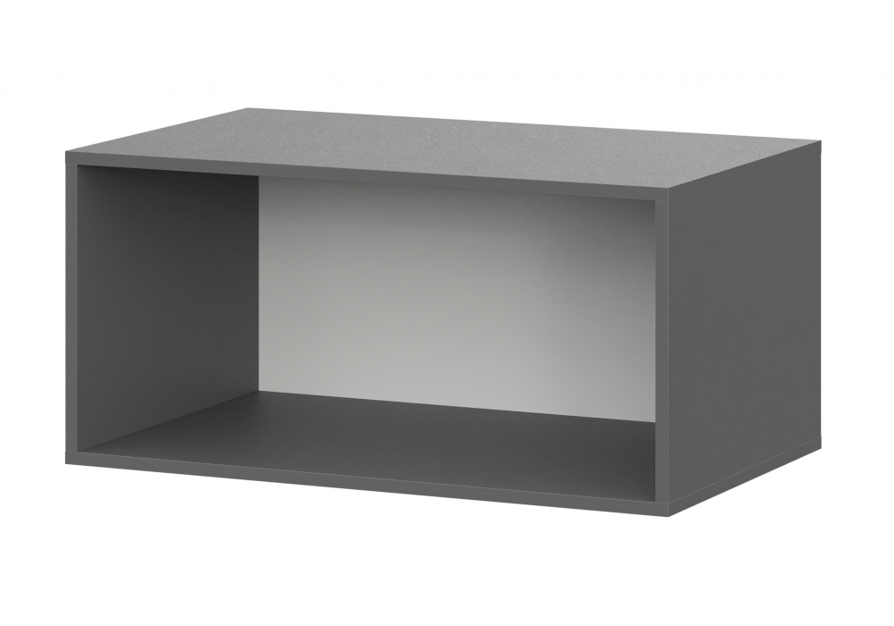 Шкаф навесной Даиго 80 графит серый