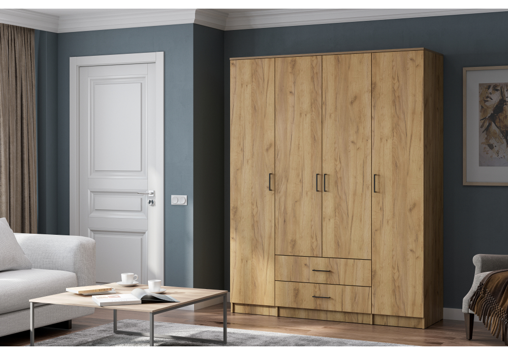 Шкаф Валетта дуб золотой