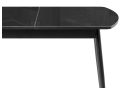 Стеклянный стол Бейкер черный