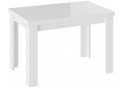 Стеклянный стол Норман тип 1 белый / стекло белый глянец