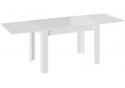 Стеклянный стол Норман тип 1 белый / стекло белый глянец