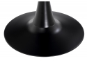Стеклянный стол Tulip 90x74 black glass
