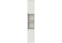 Стеллаж Опра белый шагрень / дуб золотой craft