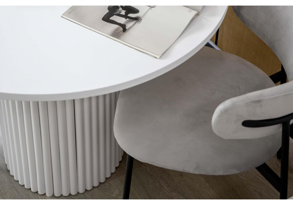 Стол Барел 100 белый / белый