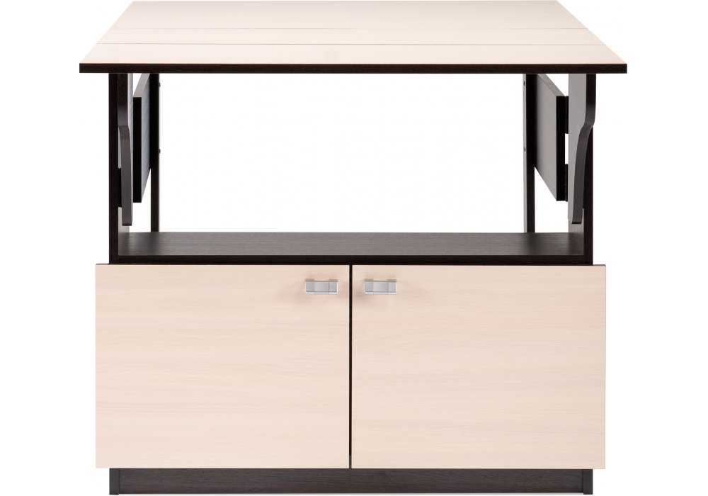 Стол-книжка Симоне венге / дуб молочный