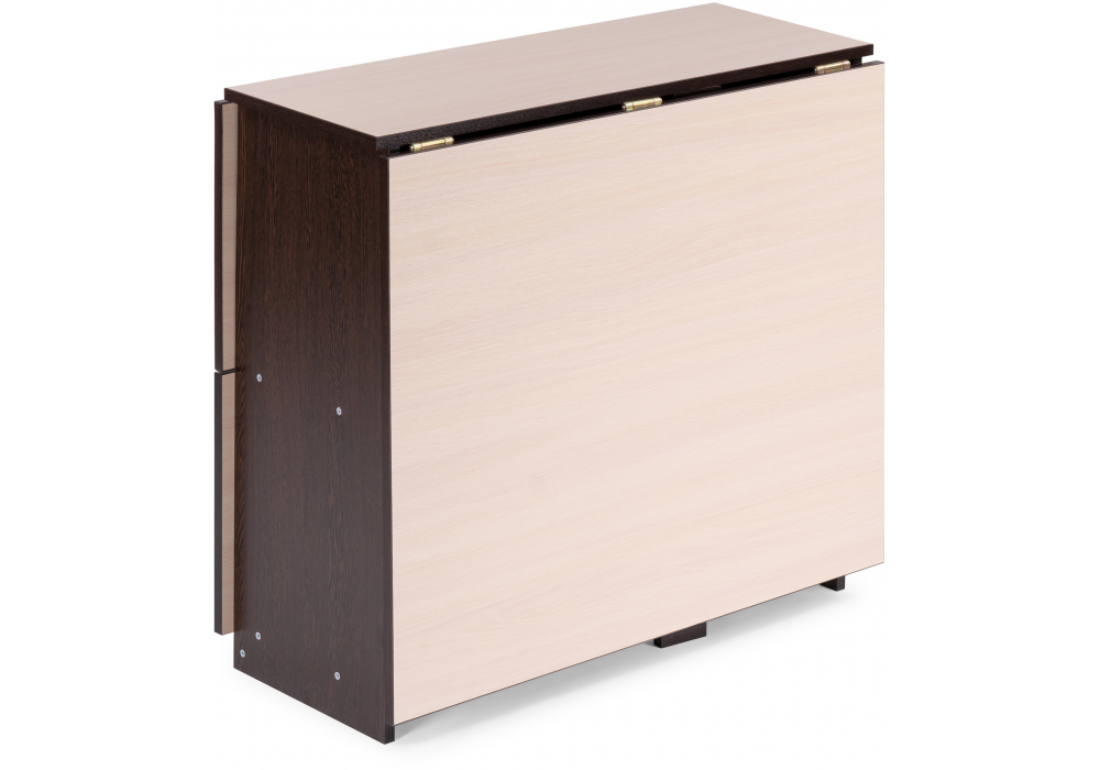 Стол-книжка Симоне венге / дуб молочный