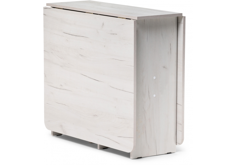 Стол-книжка Йентель 170х85х76 дуб крафт белый