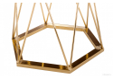 Стол Melan white / gold