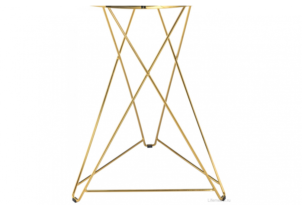 Стол Milena 60х76 white / gold