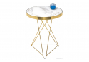 Стол Milena white / gold