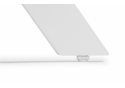 Стол МР Вилли 140 (200) х 80 белый мрамор alpin white / snow white / белый