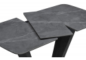 Стол на тумбе Петир 120(160)х80х75 larka grey / черный