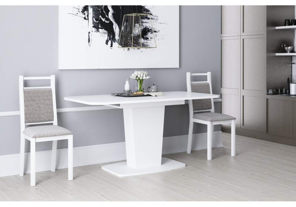 Стол на тумбе Токио-28 белый