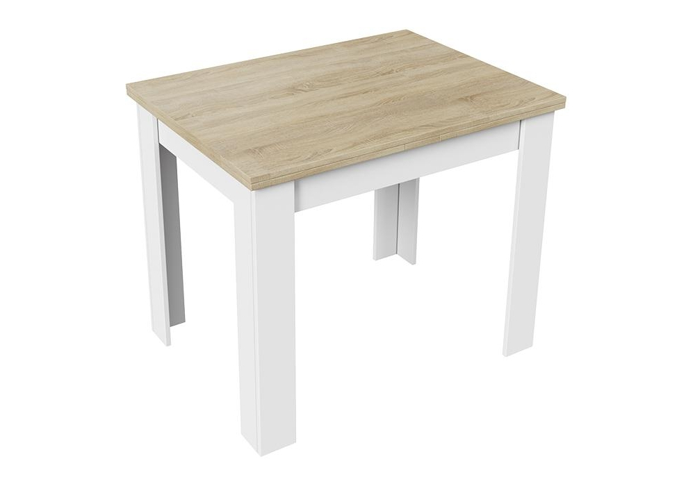 Стол Промо Тип 3 белый / дуб сонома светлый
