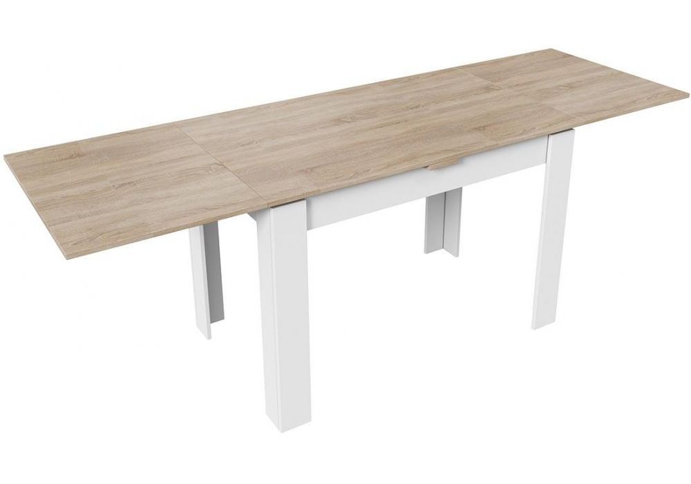 Стол Промо Тип 4 белый / дуб сонома светлый
