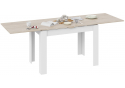 Стол Промо Тип 4 белый / дуб сонома светлый