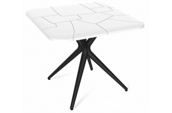 Стол SHT-TU30/TT30 83/83 белый / черный