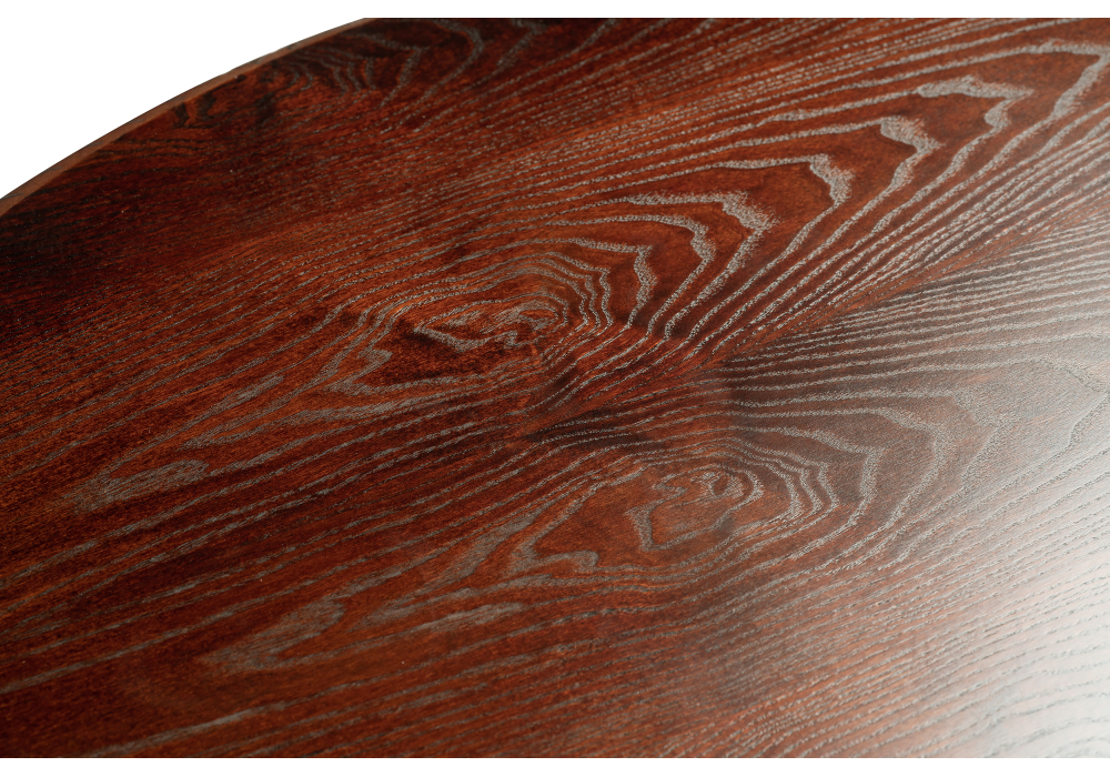Деревянный стол Альфред орех / коричневая патина