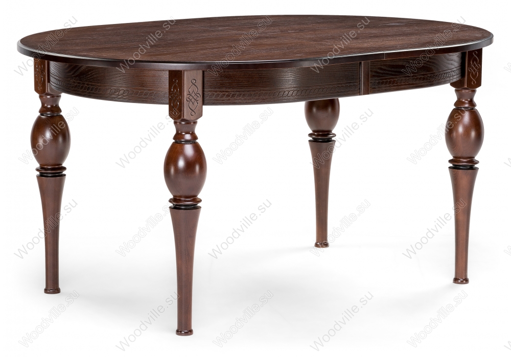 Деревянный стол Avila орех темный / орех