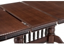 Деревянный стол Кантри 160 орех с коричневой патиной