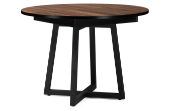 Деревянный стол Регна дерево / черный