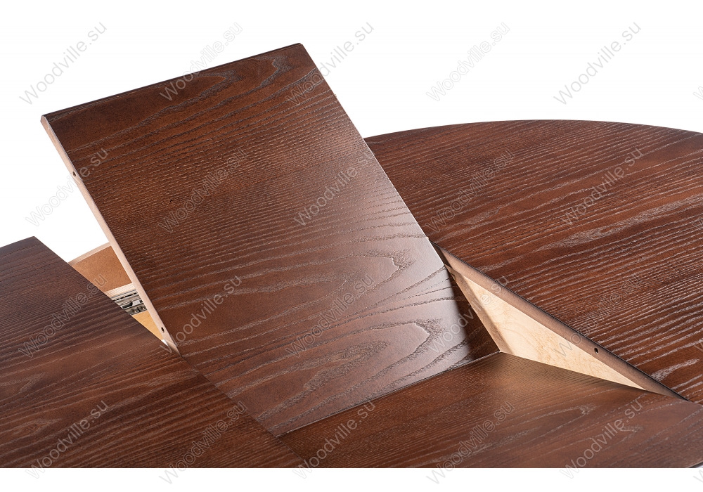 Деревянный стол Vrezier орех темный