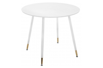 Стол круглый Bianka 80 white