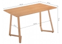Стол Kont 120 light walnut