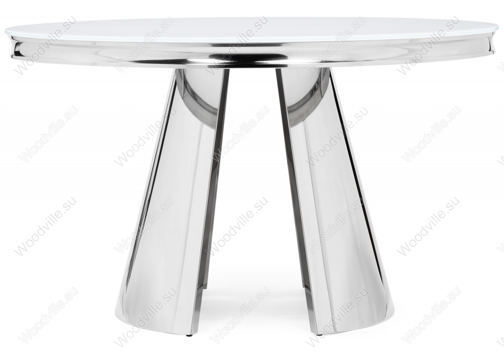 Стеклянный стол Bloss белый