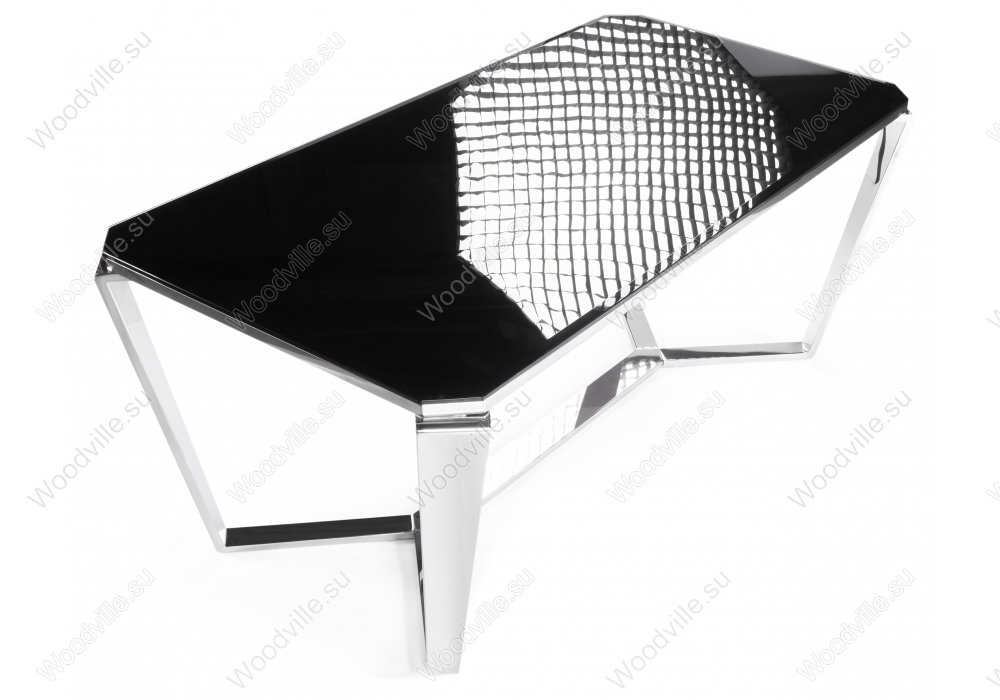 Стеклянный стол Monic черный