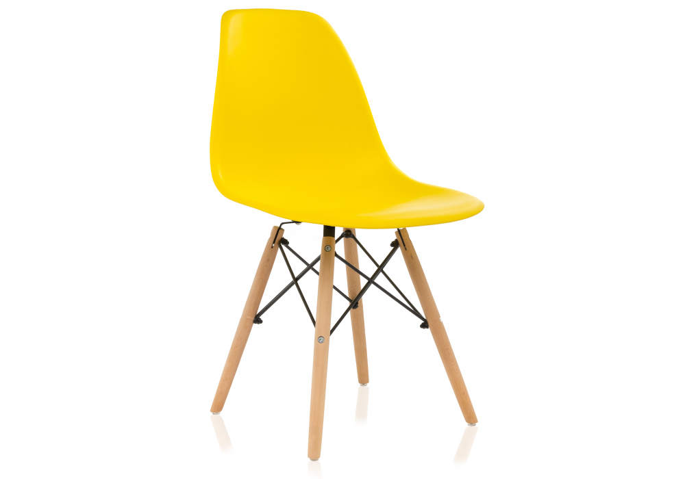 Стул Eames PC-015 yellow