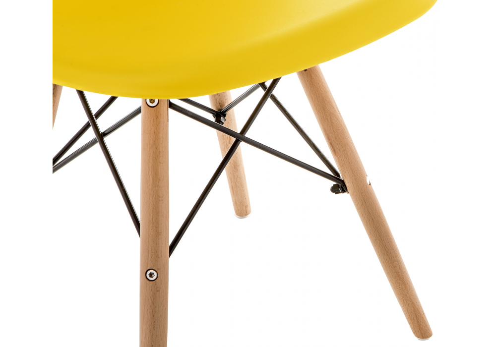 Стул Eames PC-015 yellow