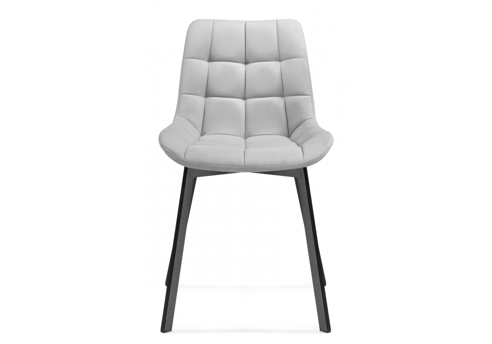 Стул МР Стронг светло-серый (hl 63) / 1П черный каркас