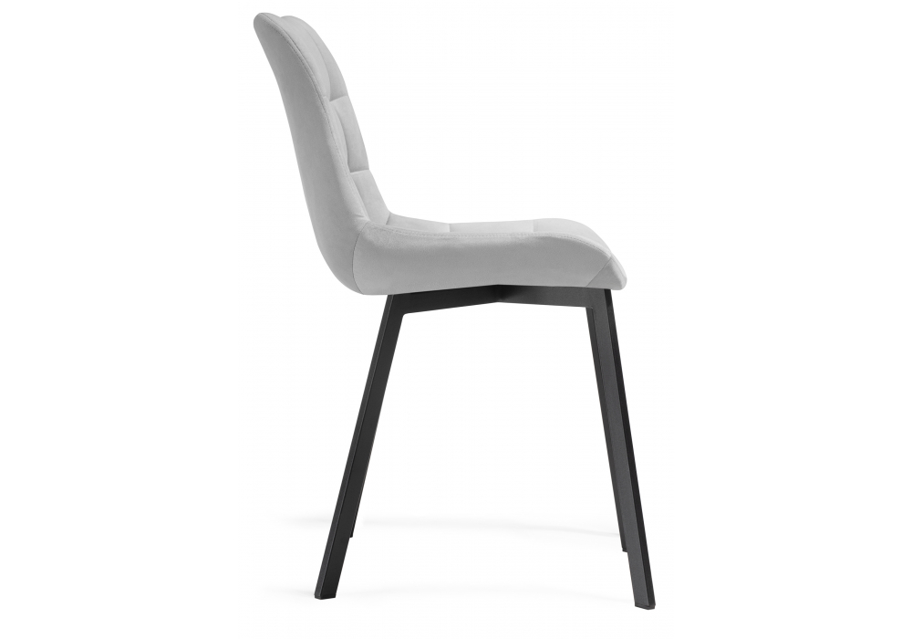 Стул МР Стронг светло-серый (hl 63) / 1П черный каркас