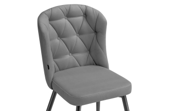 Стул на металлокаркасе Gabi 1 light purple / black