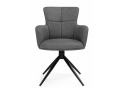Стул на металлокаркасе Atlanta 1 крутящийся серый / черный