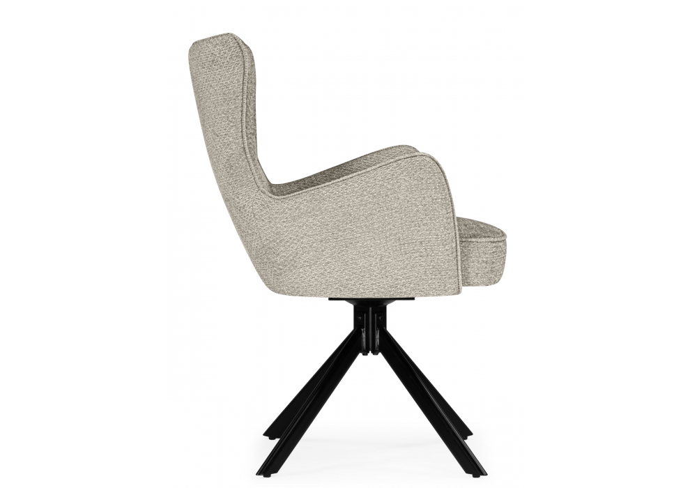 Стул на металлокаркасе Atlanta beige / black