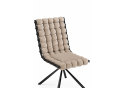 Стул на металлокаркасе Ball 1 бежевый / черный