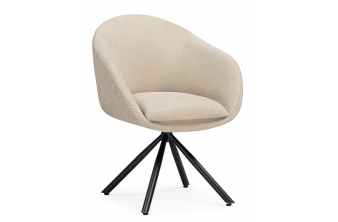 Стул на металлокаркасе Seda 1 dark gray / gold / black