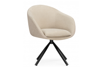 Стул на металлокаркасе Seda 1 dark gray / gold / black