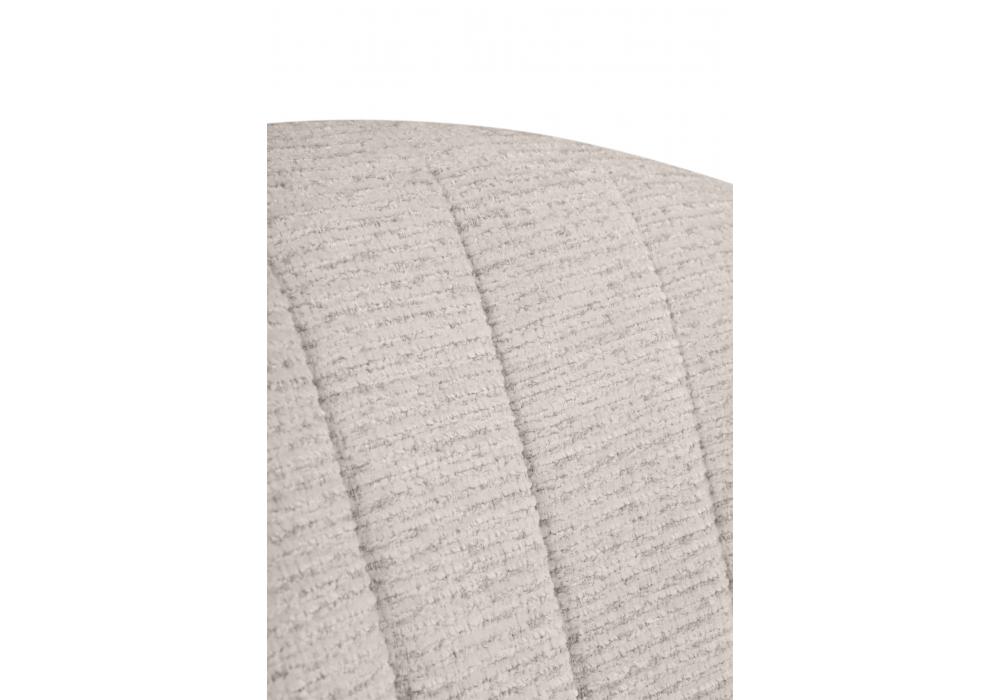 Стул на металлокаркасе Bekar крутящийся бежевый / черный