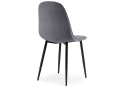 Стул на металлокаркасе Capri gray / black