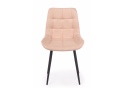 Стул на металлокаркасе Челси 360 К бежевый (zd 210) / черный