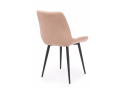 Стул на металлокаркасе Челси 360 К бежевый (zd 210) / черный