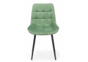 Стул на металлокаркасе Челси 360 К фисташковый (zd 651) / черный