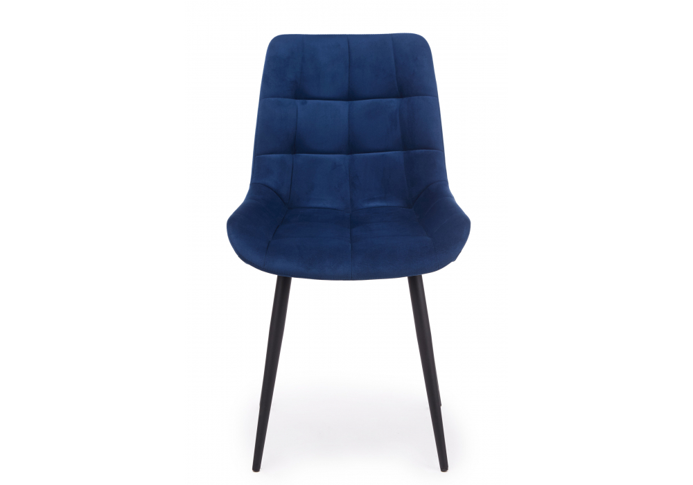 Стул на металлокаркасе Челси 360 К синий (zd 798) / черный