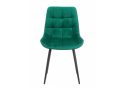 Стул на металлокаркасе Челси 360 К зеленый (zd 667) / черный